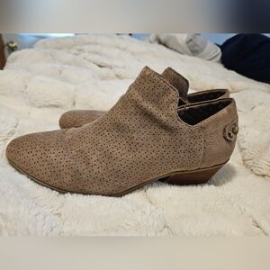 Dr. Scholl's Tan Ankle Boots